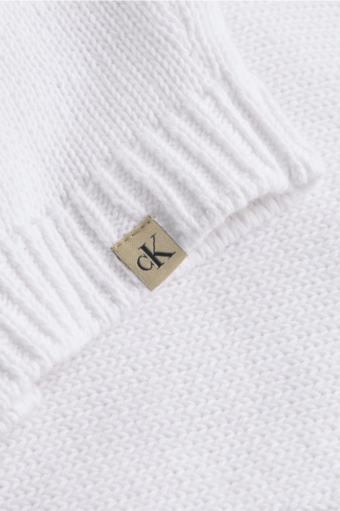 LINEN BLEND LOOSE SW J20J225226 BRILLIANT WHITE/STARFISH YAA